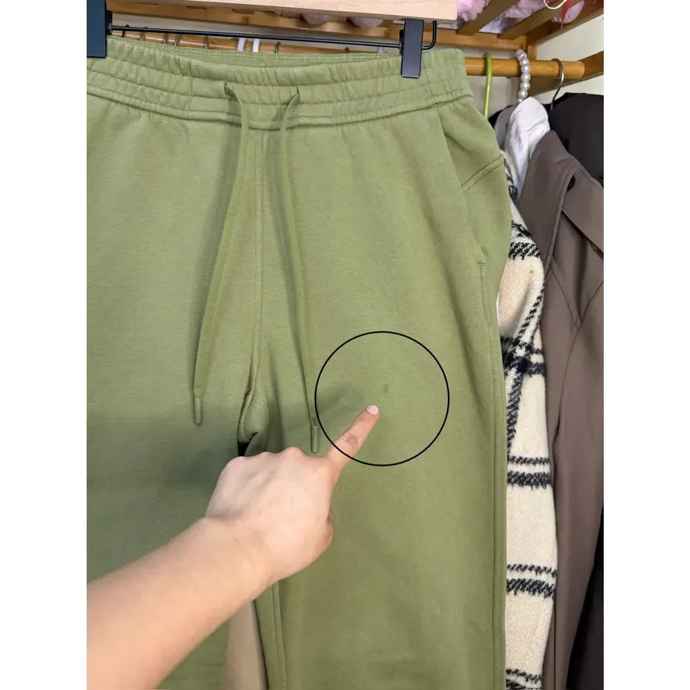 Lululemon Loungeful Straight Leg‎ Pant Bronze Green Size 6 W5EK3S Sweatpants
